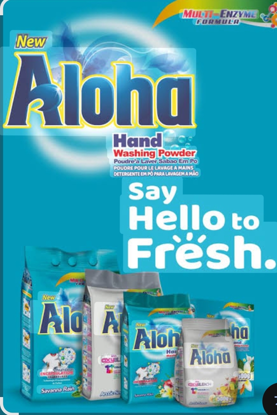 Aloha 2Kg Washing Powder