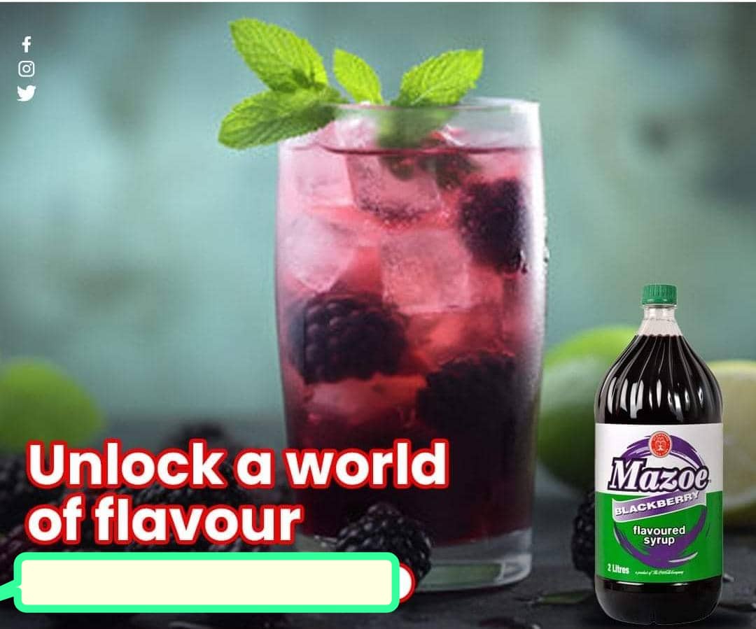 Mazoe BlackBerry 2l Drink