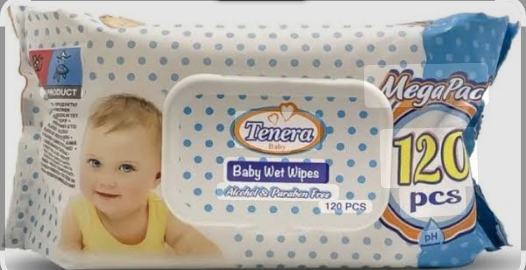 Tenera Baby Wipes 120s